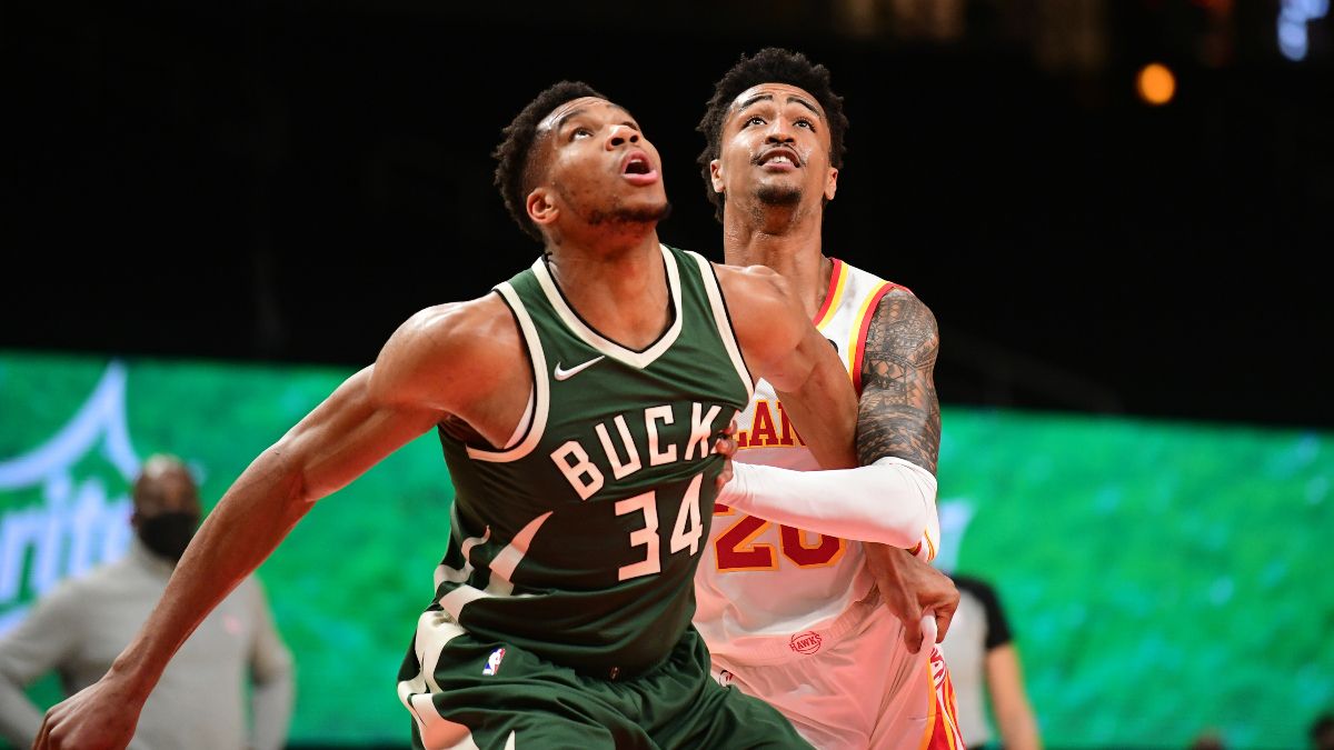 NBA Playoffs Series Odds: Bucks Chances Drop After Game 1 Loss to Hawks article feature image