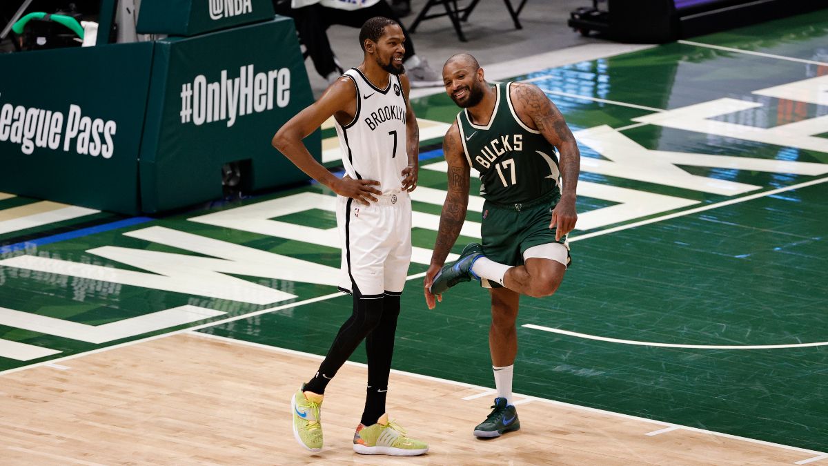 NBA Playoffs Series Odds & Schedule: Nets Favored Over Bucks in Round 2 article feature image