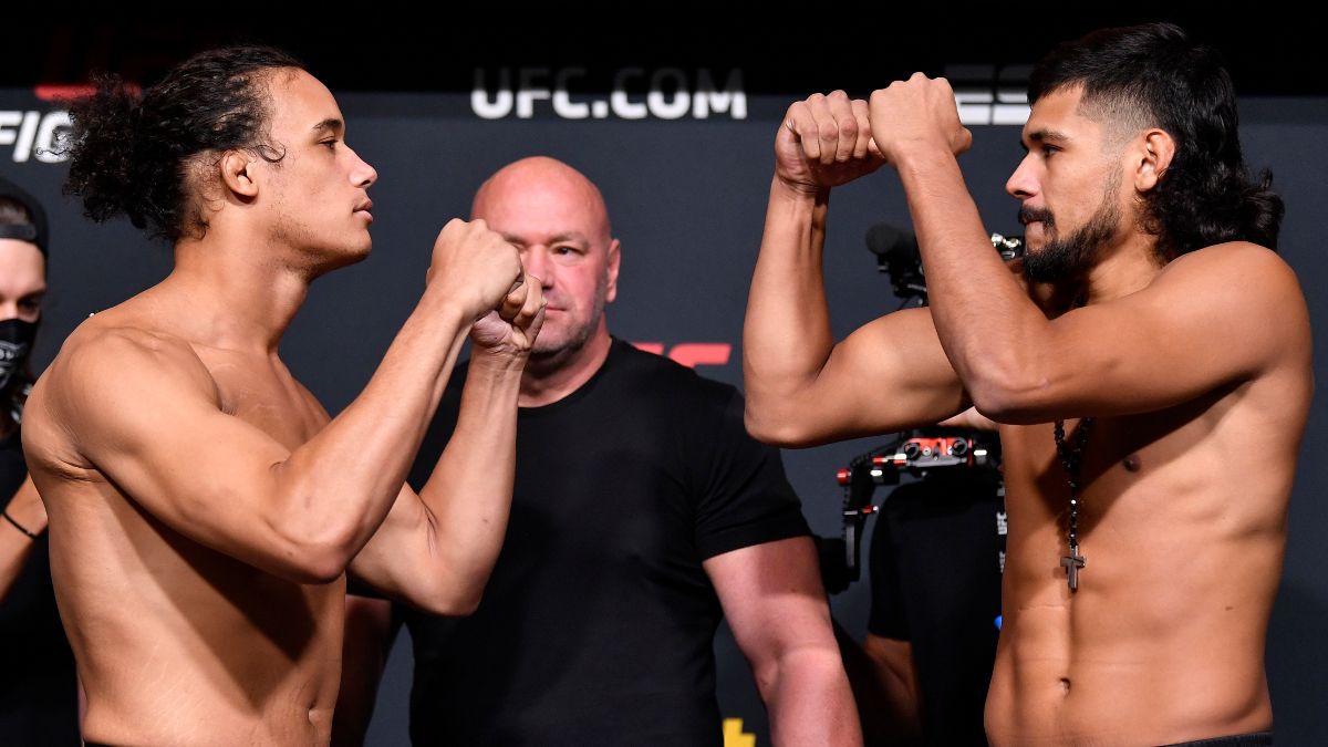 UFC Fight Night Betting Odds, Picks, Projections:  Best Bets for Alvey vs. Turman, Battle vs. Urbina & More (Saturday, Aug. 26) article feature image