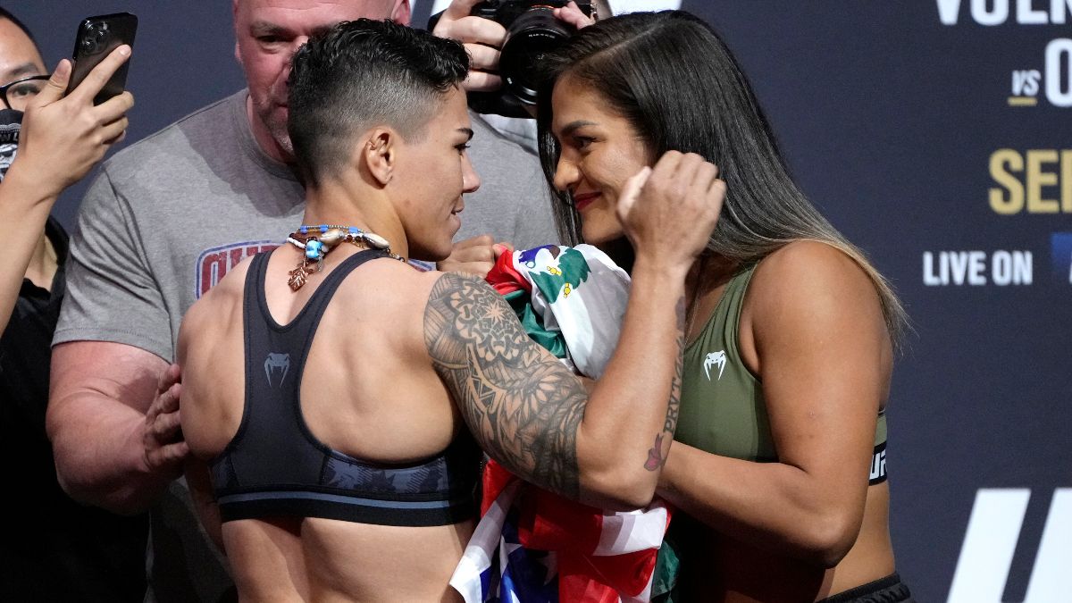 Jessica Andrade vs. Cynthia Calvillo UFC 266 Odds, Pick & Prediction: How to Bet  PPV Opener (Saturday, Sept. 25) article feature image
