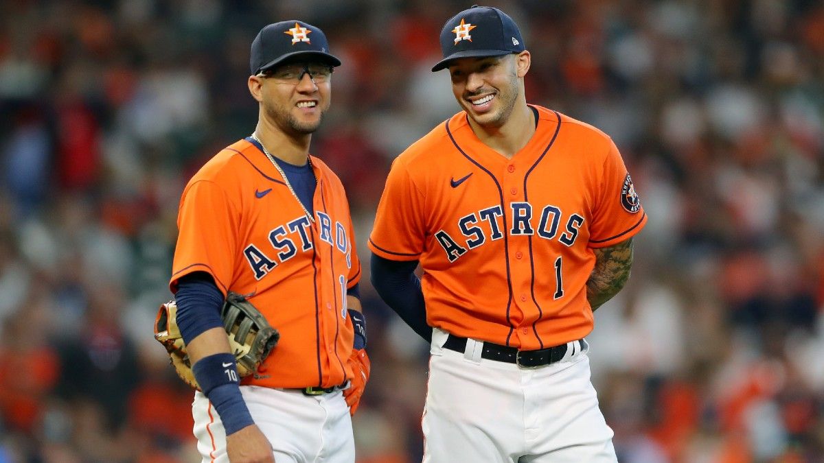 Monday MLB Odds, Picks, Predictions: Astros vs. Red Sox Betting Preview for Game 3 article feature image