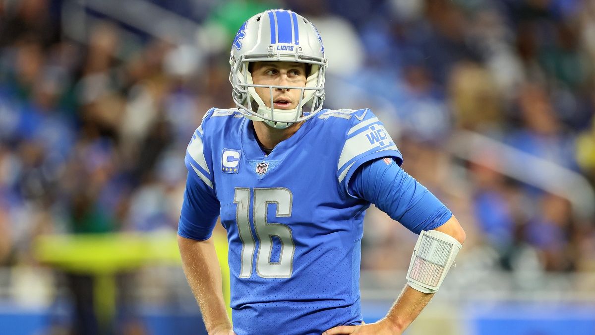 Lions vs. Steelers Odds, Promos: Bet $20, Win $205 if Jared Goff Completes a Pass, and More! article feature image