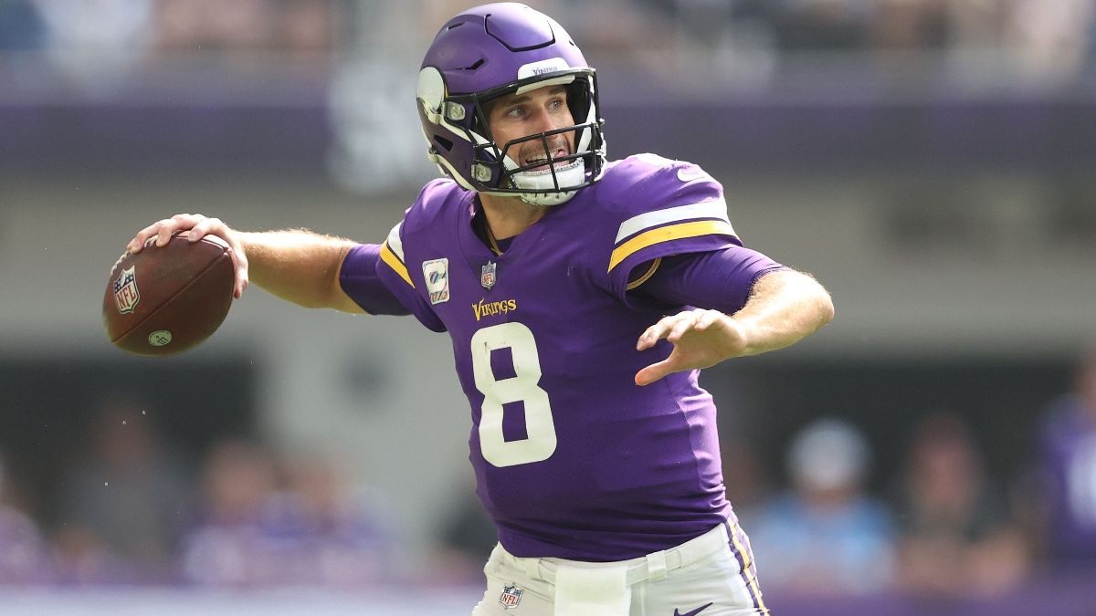 Vikings vs. Bears Odds, Promo: Bet $20, Win $205 if Kirk Cousins Completes a Pass! article feature image