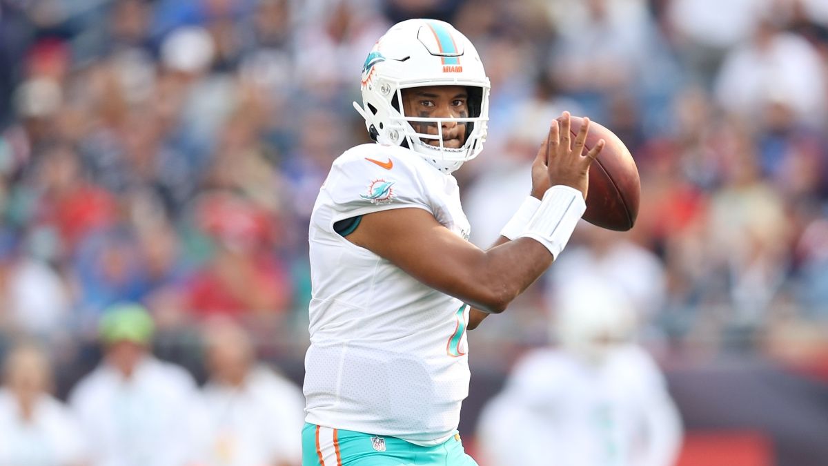 Dolphins vs. Saints Odds, Promo: Bet $20, Win $205 if Tua Completes a Pass! article feature image