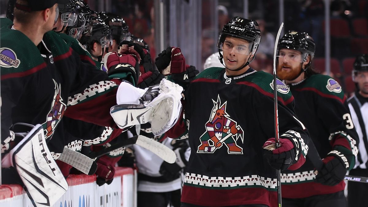 Arizona Coyotes Odds, Promo: Bet $1, Win $100 on a Coyotes Goal! article feature image