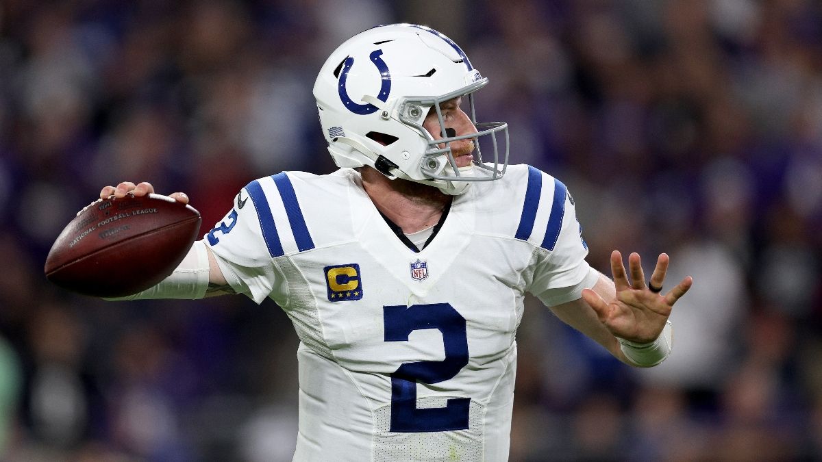 Colts vs. Texans Odds, Promos: Bet $20, Win $205 if Carson Wentz Completes a Pass, and More! article feature image