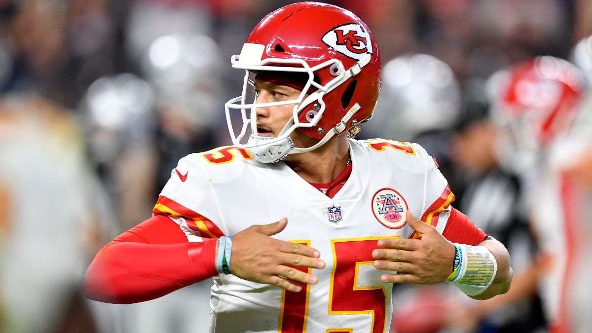 Chiefs vs. Raiders Odds, Promos: Bet $20, Win $205 if Mahomes Completes a Pass, and More! article feature image