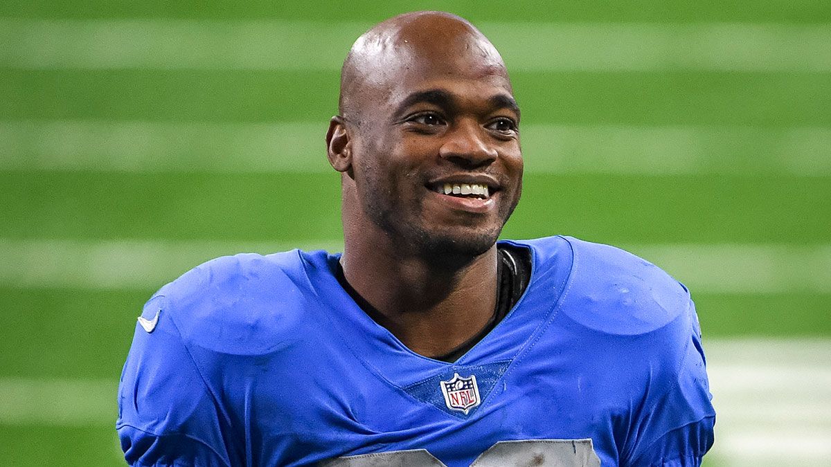 Titans vs. Rams NFL Props: Back This Adrian Peterson Over On Sunday Night Football, Plus a Julio Jones Play article feature image