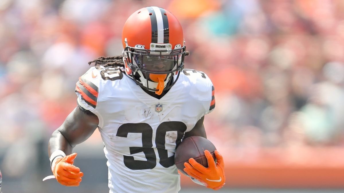 Should You Start D’Ernest Johnson In Fantasy? His Ceiling with Nick Chubb, More Browns RBs Out For Week 10 article feature image