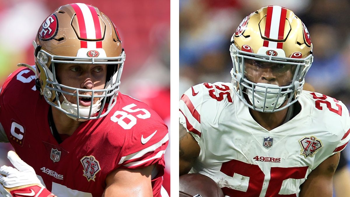 Start George Kittle As Fantasy TE1 In His Return, Elijah Mitchell Would Be RB2 If He Plays vs. Cardinals article feature image