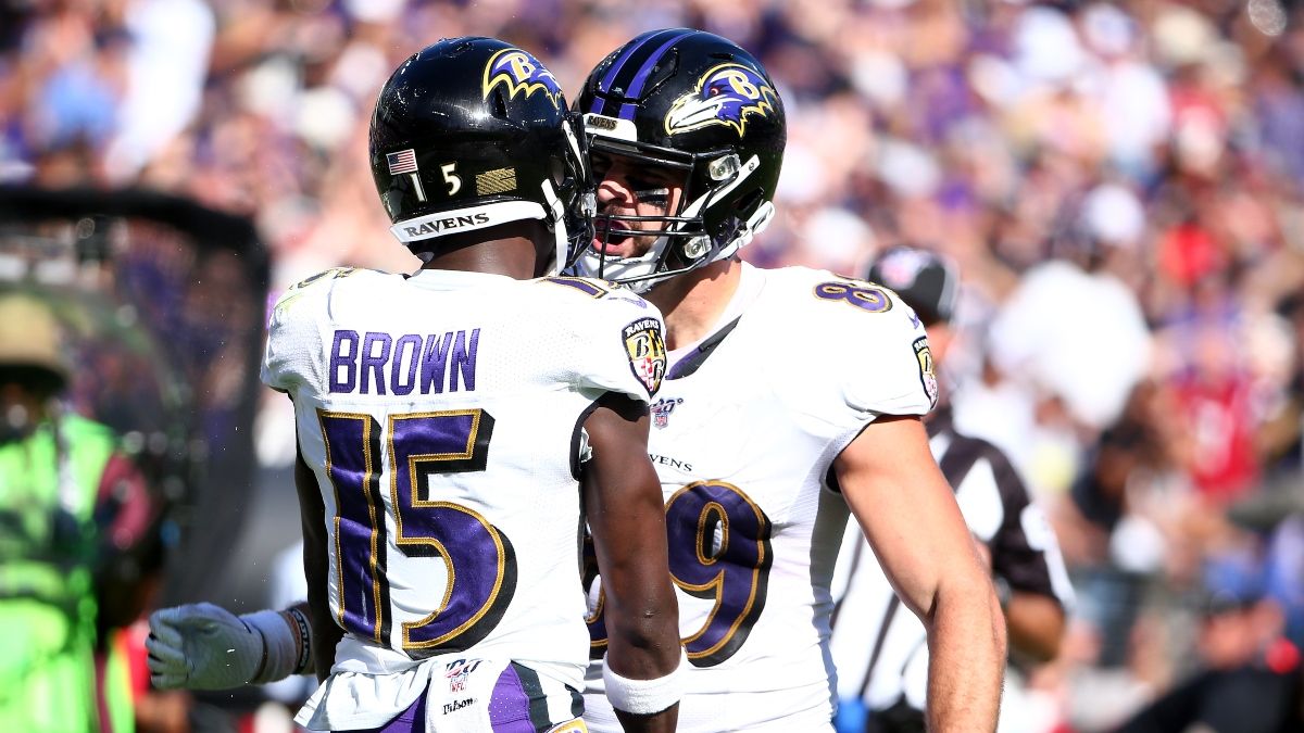 Browns vs. Ravens Odds, Promo: Get 90% Off the Over/Under! article feature image