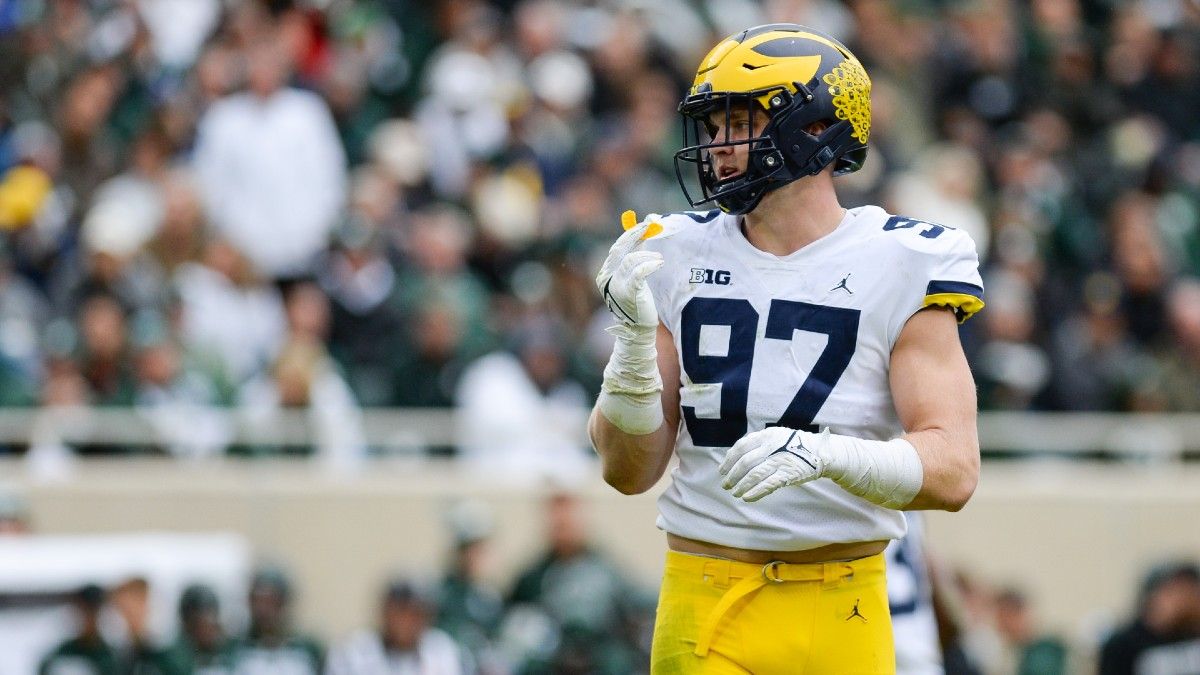 College Football Odds, Picks, Predictions for Indiana vs. Michigan: Low Scoring Game in Big Ten? article feature image