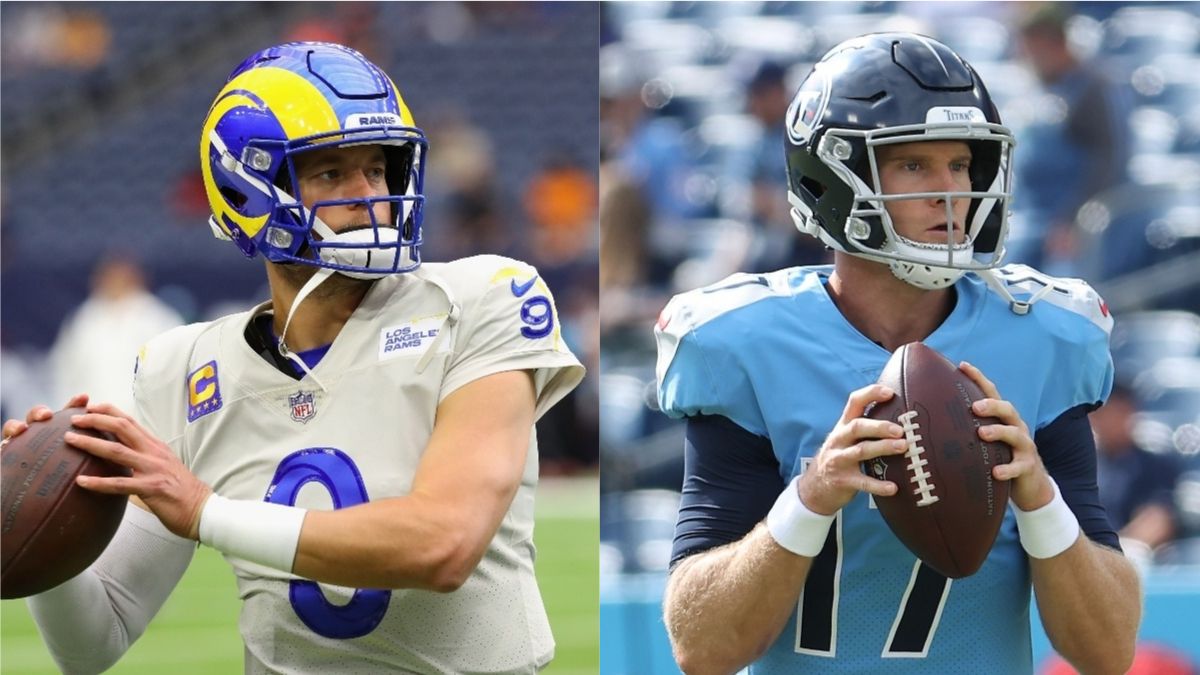 Rams-Titans Promo: Bet $10, Win $200 if Stafford or Tannehill Throws for 1+ Yard! article feature image