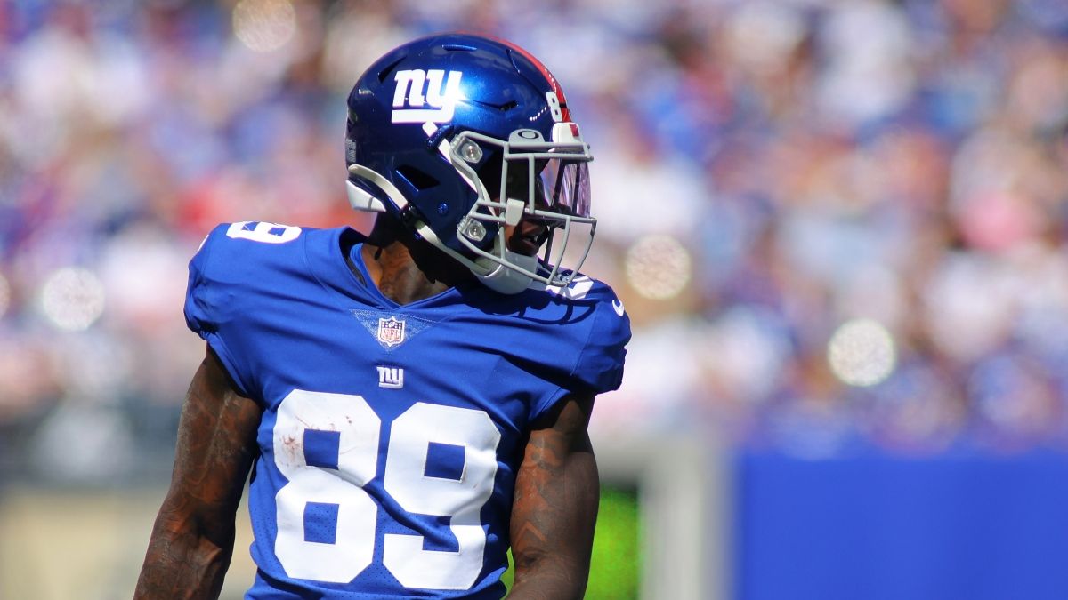 Start Kadarius Toney? He’s A Low-End Fantasy WR2, Even With Kenny Golladay Expected To Play For Giants article feature image