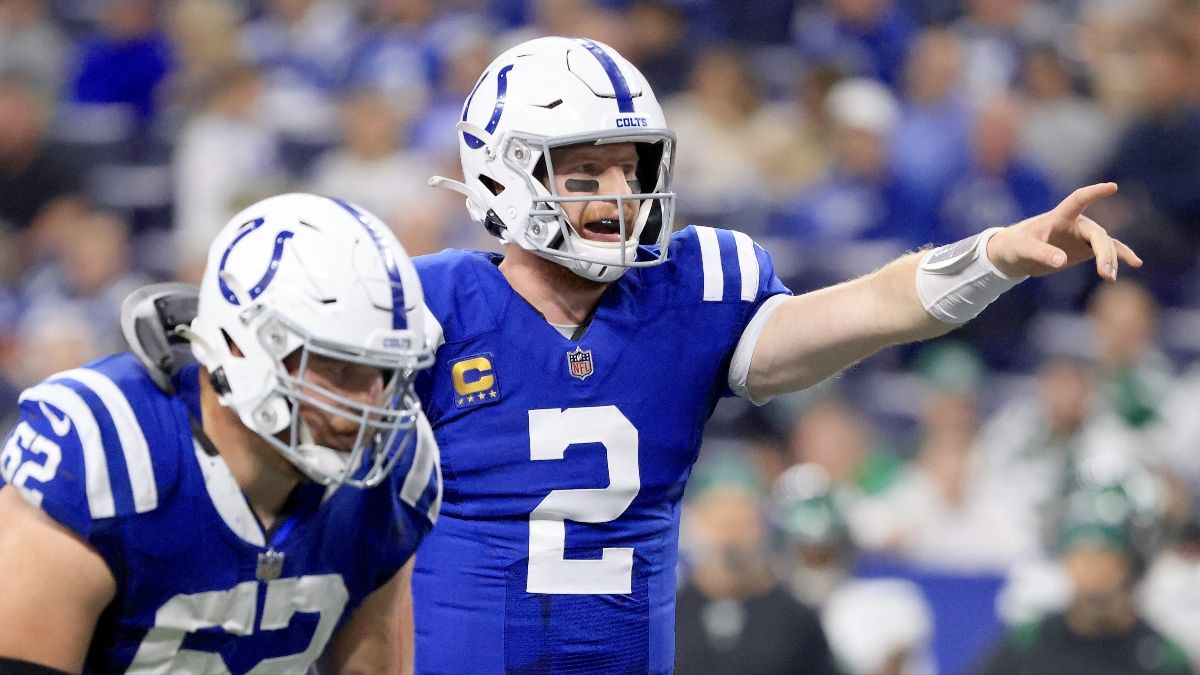 Colts vs. Bills Odds, Promos: Bet $20, Win $205 if Carson Wentz Completes a Pass, and More! article feature image