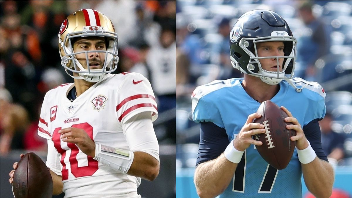 49ers vs. Titans Odds, Promos: Win $205 if Garoppolo or Tannehill Completes a Pass, and More! article feature image