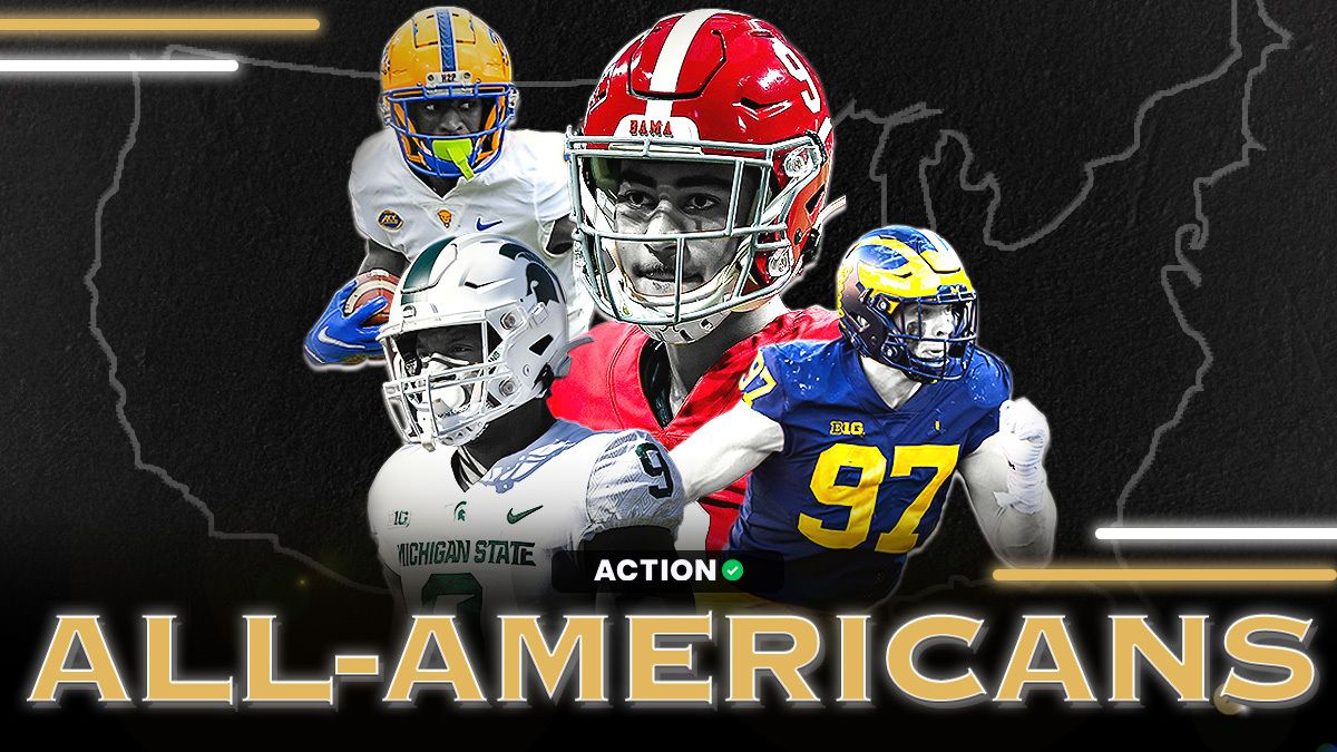 2021 College Football All-Americans & Players of the Year | Action Network article feature image