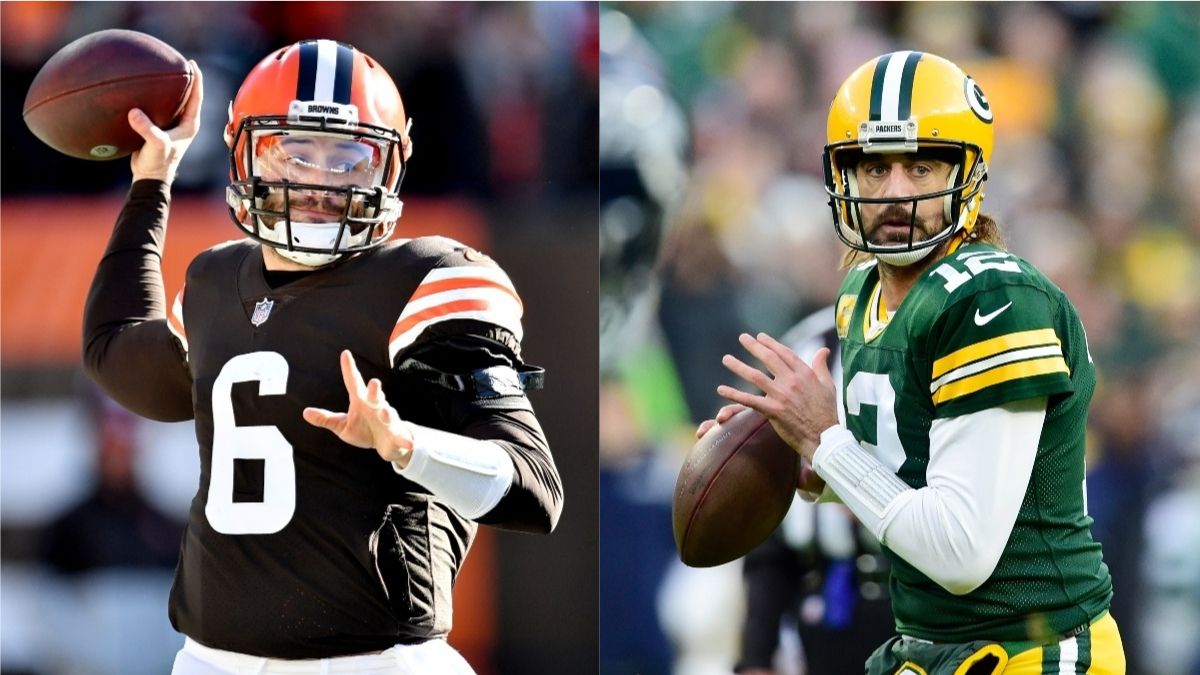 Packers vs. Browns Christmas Special: Bet $20, Win $205 if Rodgers or Mayfield Completes a Pass! article feature image