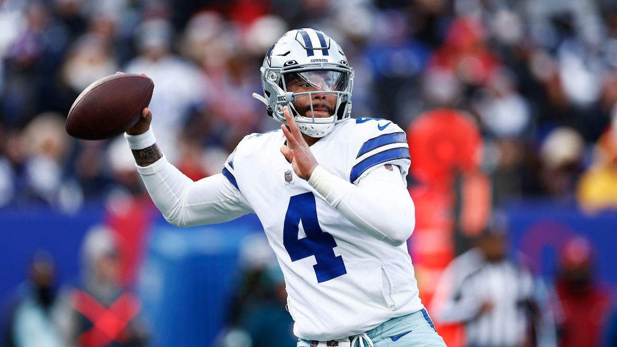 Cowboys vs. 49ers Odds, Promos: Bet $20, Win $205 if Dak Completes a Pass, and More! article feature image