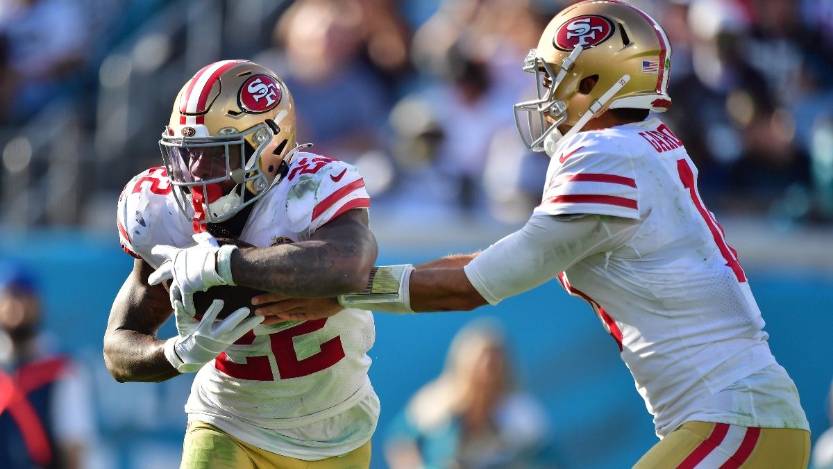 NFL Odds, Picks, Predictions For Falcons-49ers: Bet This Jeff Wilson Prop in NFL Week 15 Showdown article feature image