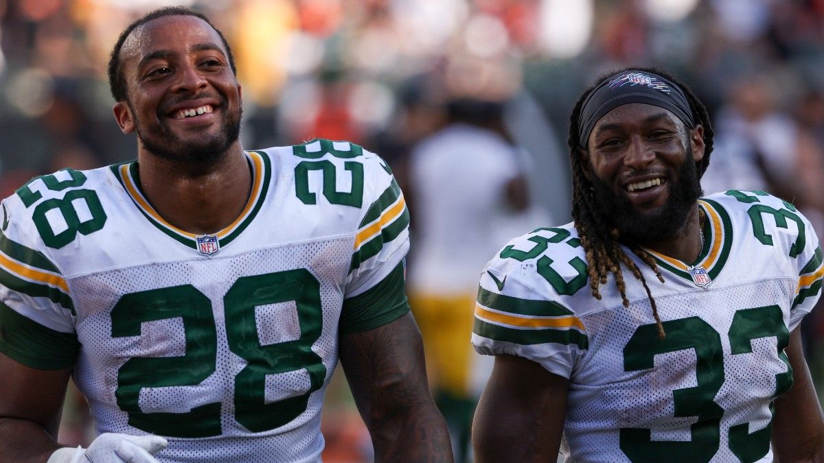Start Aaron Jones or AJ Dillon in Fantasy? Rankings, Outlook for Packers RBs against Ravens article feature image