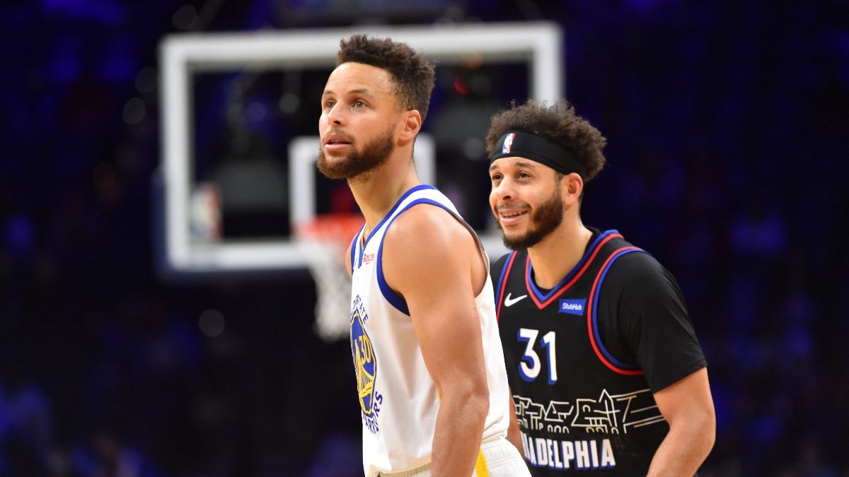 76ers-Warriors Odds, Promo: Bet $10, Win $200 if Either Team Makes a 3-Pointer! article feature image