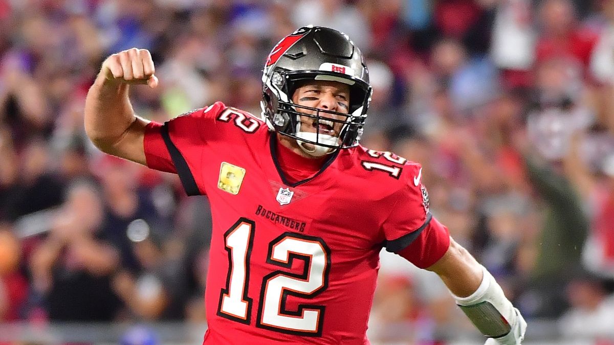Buccaneers vs. Bills Odds, Promos: Bet $20, Win $205 if Tom Brady Completes a Pass, and More! article feature image