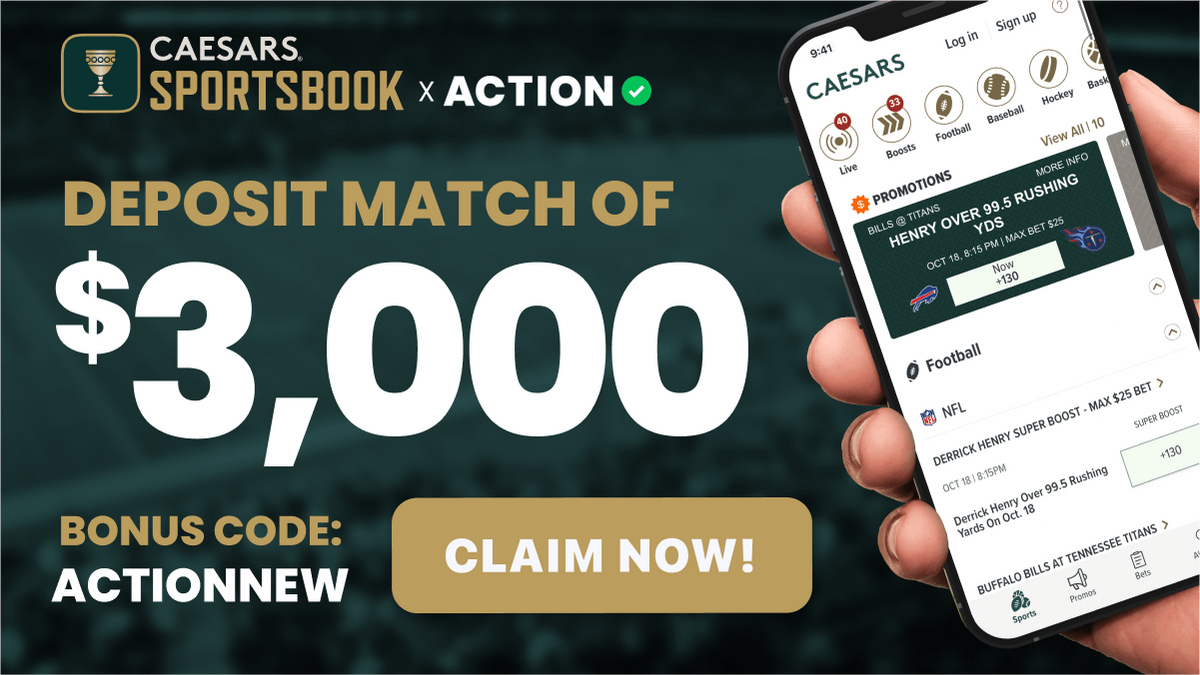 Caesars Promo Code: Get $3,300 Using ACTIONNEW for NFL Wild Card Weekend article feature image