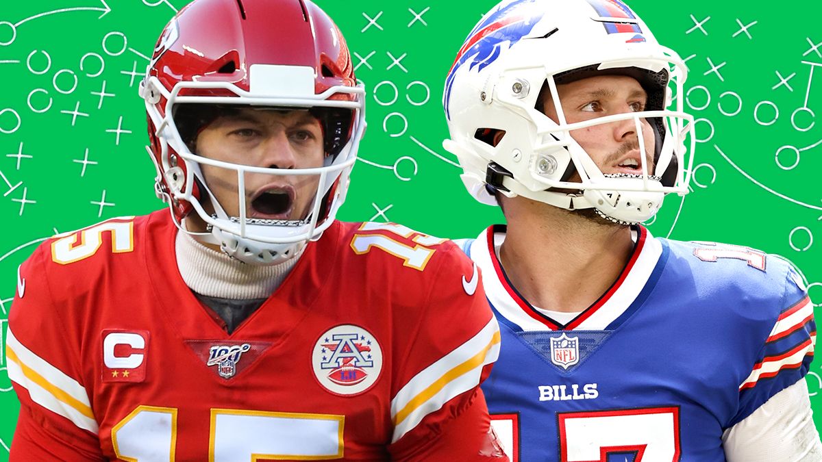 Chiefs vs. Bills Odds, Promo: Bet $10, Win $220 if Mahomes or Allen Throws for 22+ Yards! article feature image
