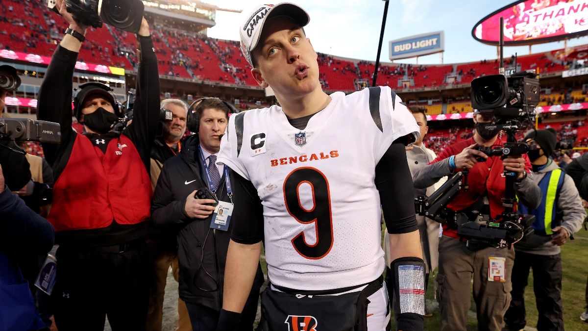 Bengals Super Bowl Win Would Be Net Win for Most Sportsbooks, Despite Long Odds article feature image