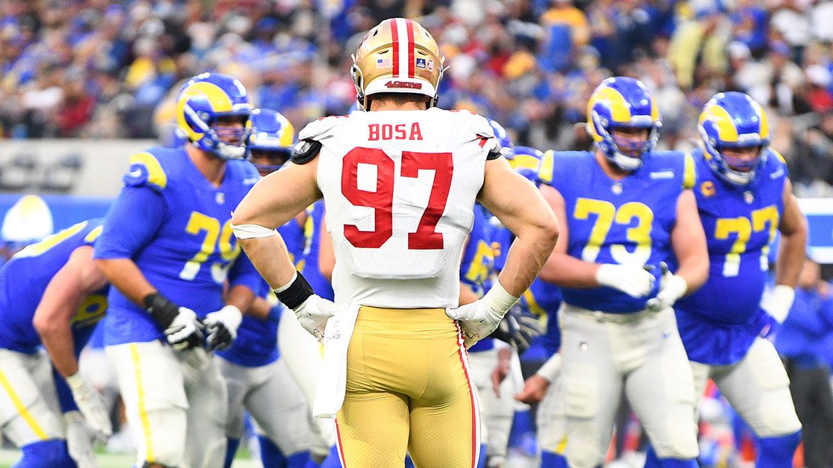 49ers vs. Rams Live Betting Strategies In NFC Championship for 2022 NFL Playoffs article feature image