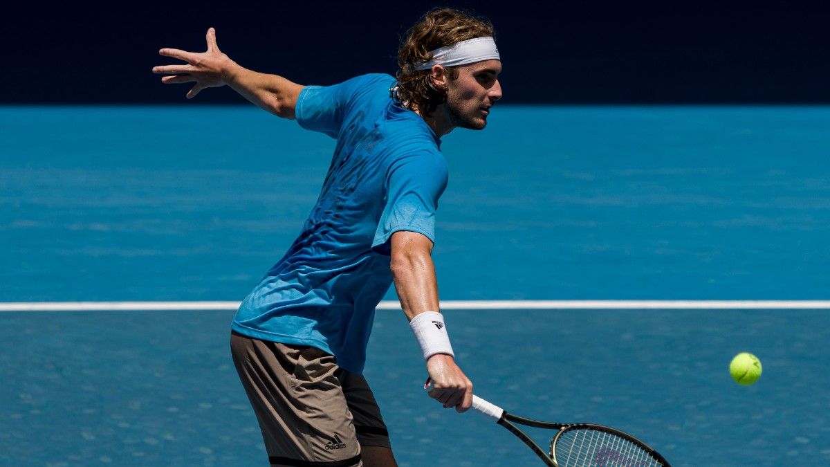 Stefanos Tsitsipas vs. Mikael Ymer Preview & Best Bet (Jan. 18) article feature image