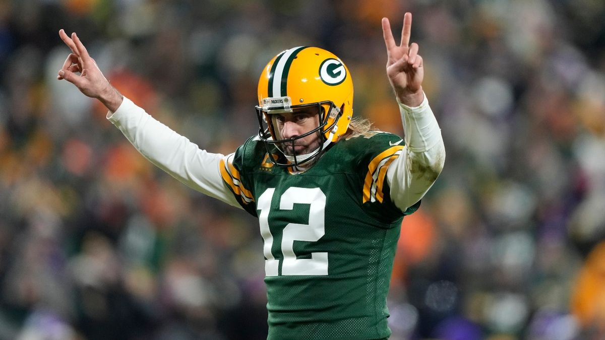 NFL MVP Odds Tracker: Aaron Rodgers All But Guaranteed Back-to-Back Trophies article feature image