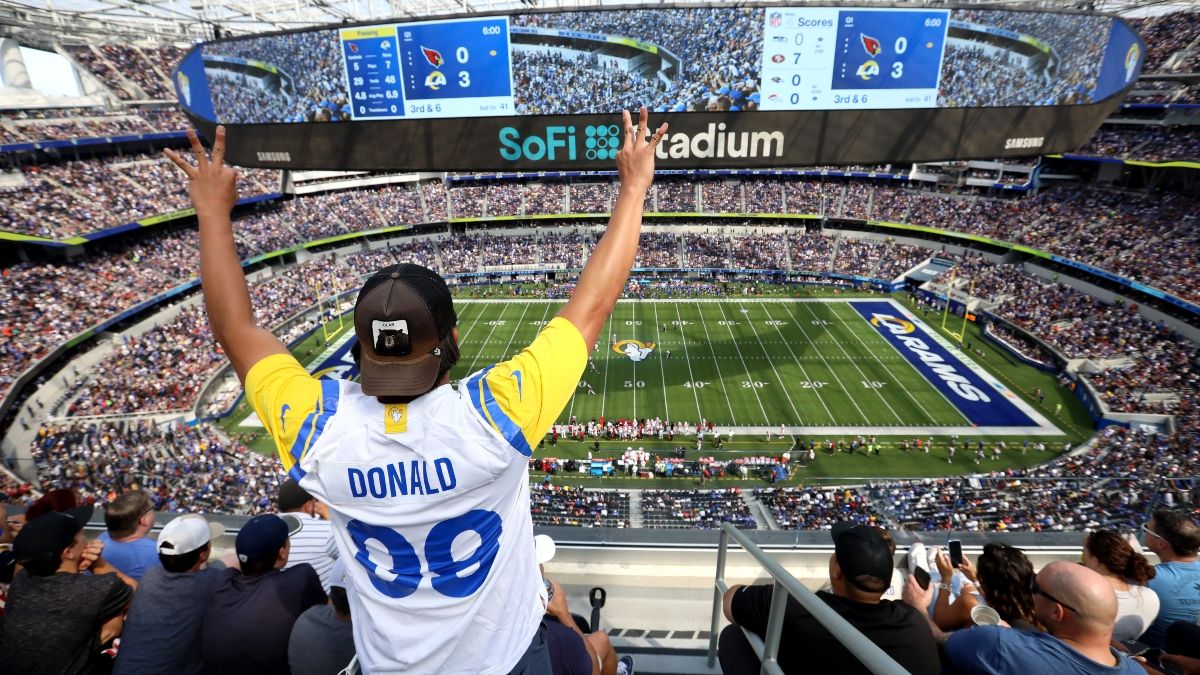 How Rams Home-Field Advantage Impacts 2022 Super Bowl Odds vs. Bengals At SoFi Stadium article feature image