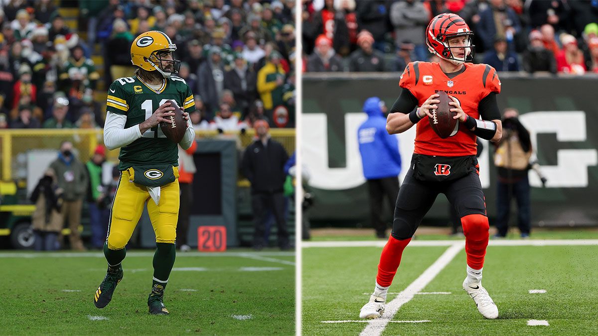 Updated NFL MVP Odds, Predictions: The Only Ways Joe Burrow, Tom Brady Can Vault Aaron Rodgers for the Award article feature image