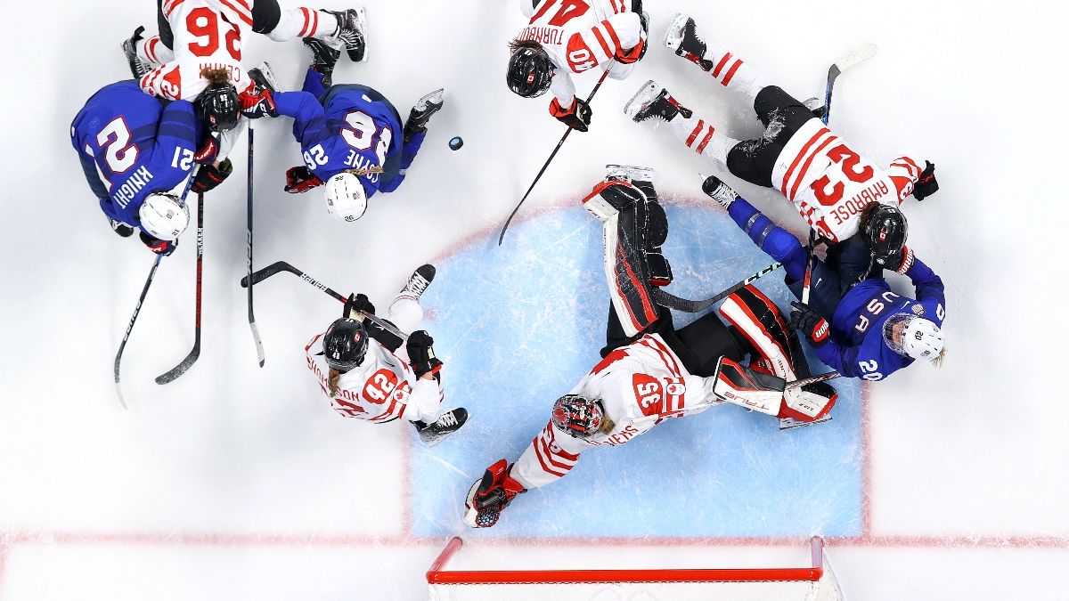 Team USA vs. Canada Women’s Hockey Odds, Pick & Preview: Best Bets & Betting Preview: Gold Medal Game at 2022 Beijing Olympics article feature image