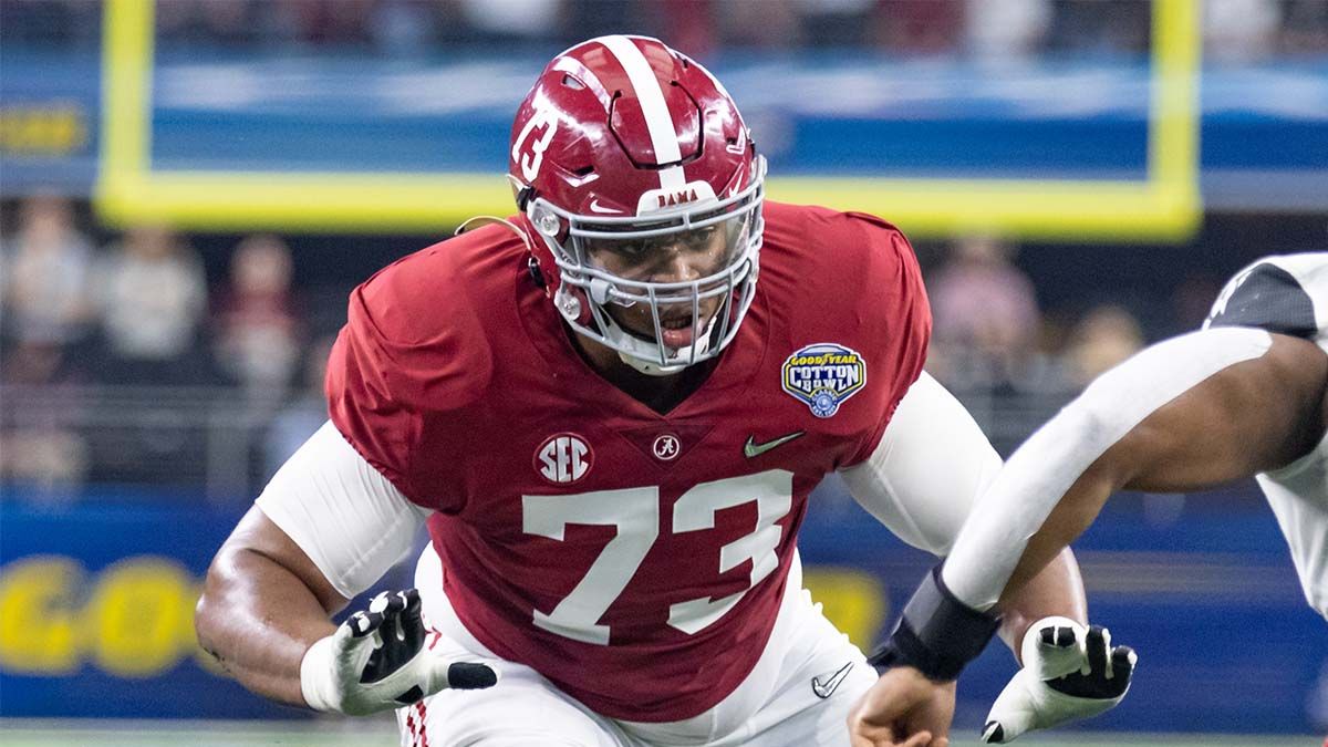 NFL Draft No. 1 Overall Pick Odds, Market Report: Offensive Linemen Evan Neal, Charles Cross the Biggest Liabilities for BetMGM article feature image