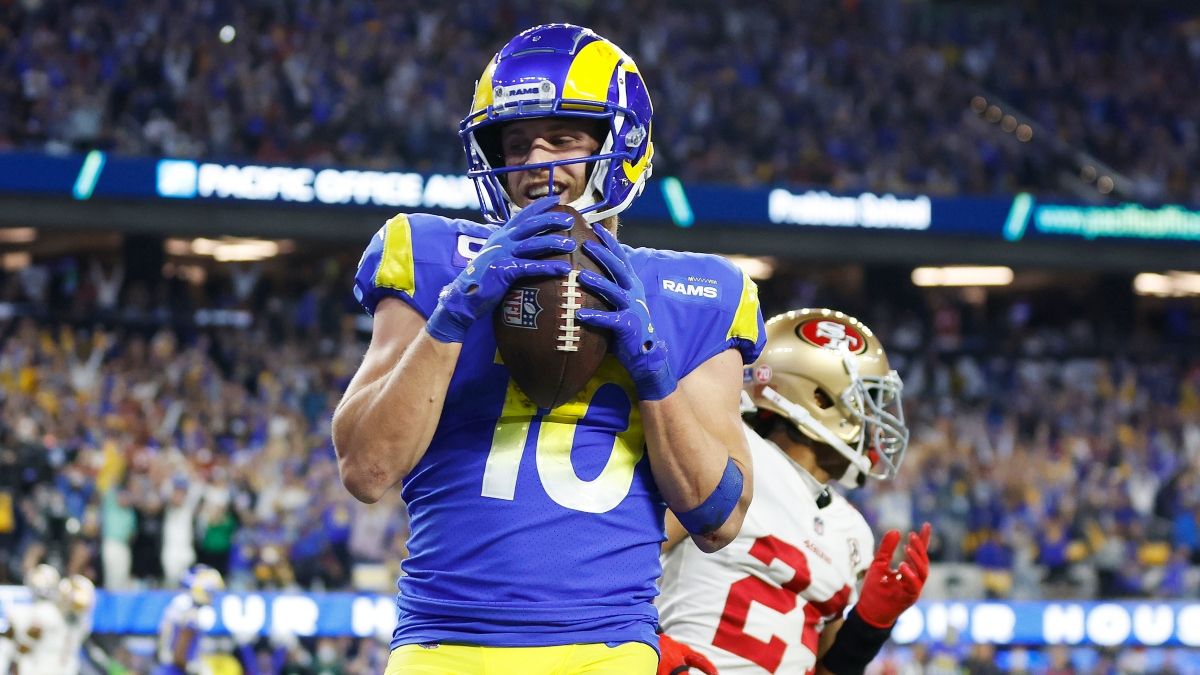 Super Bowl 56 Odds, Promo: Bet $10, Win $220 if Cooper Kupp has 1+ Receiving Yard! article feature image