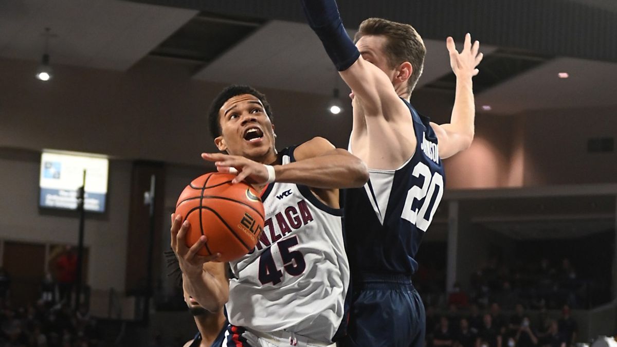 Saturday Night College Basketball Picks: Pros Betting Gonzaga vs. BYU, Kentucky vs. Alabama article feature image