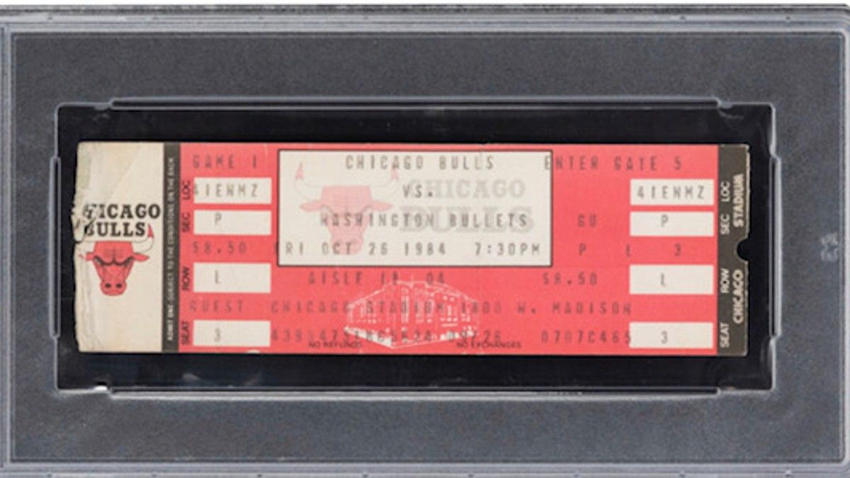 Michael Jordan, Jackie Robinson Debut Tickets Shatter Sales Records at Auction article feature image