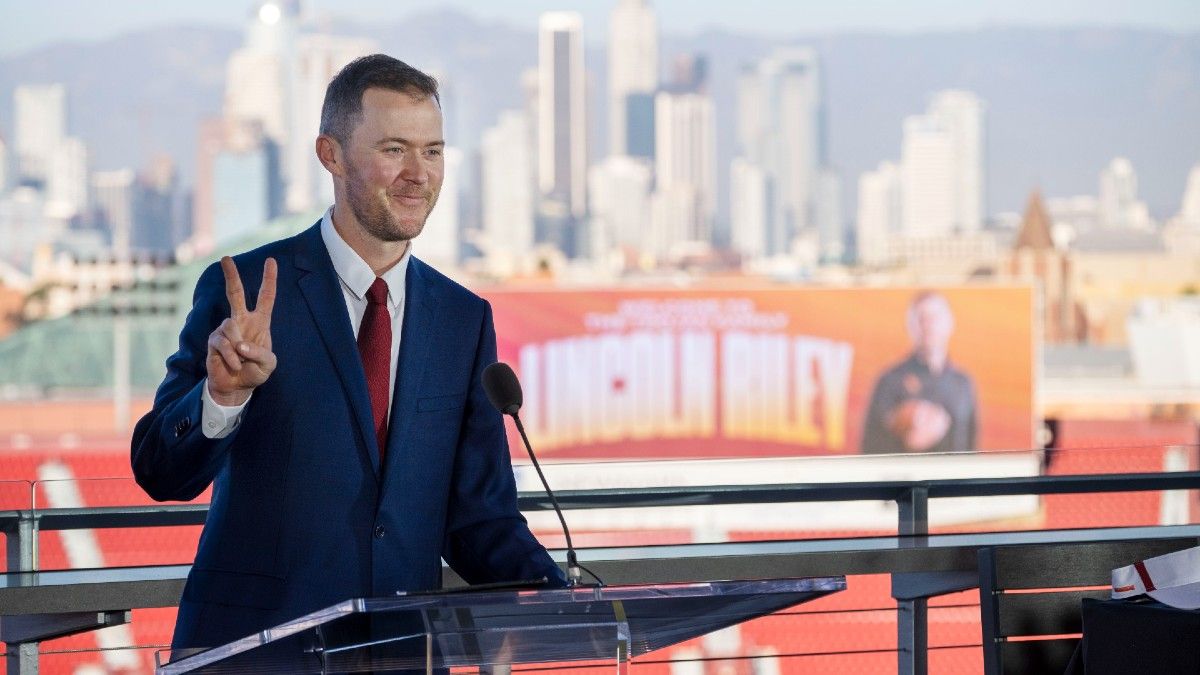 What Adding Caleb Williams & Lincoln Riley Means for USC Futures & Betting Power Ratings article feature image