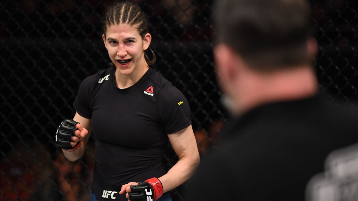 Updated Roxanne Modafferi vs. Casey O’Neill UFC 271 Odds, Pick, Prediction: Can ‘Happy Warrior’ Cap Her Career With a Win? (Saturday, February 12) article feature image
