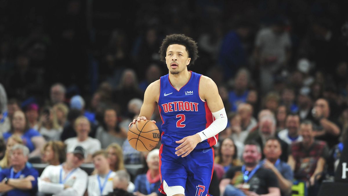 Detroit Pistons Odds, Promo: Bet $10, Win $200 if Cade Cunningham Scores a Point! article feature image