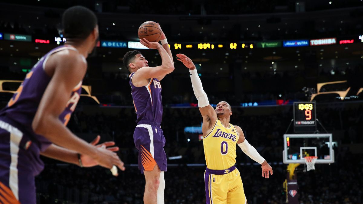 Lakers vs. Suns Odds, Pick & Preview: Back Devin Booker, Suns in High-Scoring Matchup (March 13) article feature image