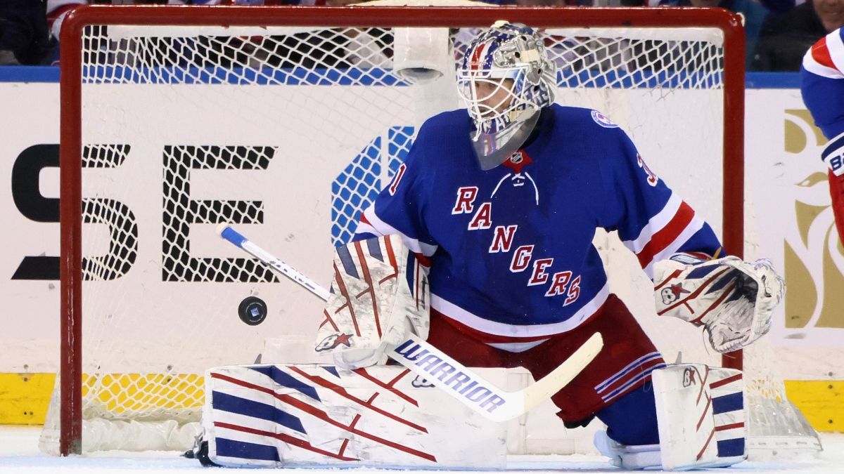 NHL Playoffs Betting Odds, Picks: Our 3 Best Bets for New York Rangers vs. Tampa Bay Lightning, Including Plays on Igor Shesterkin, Game 4 Over/Under (June 7) article feature image