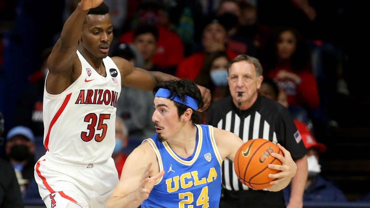 UCLA vs. Arizona College Basketball Odds & Picks: Pac-12 Title Over/Under Fits Rare Betting Model article feature image