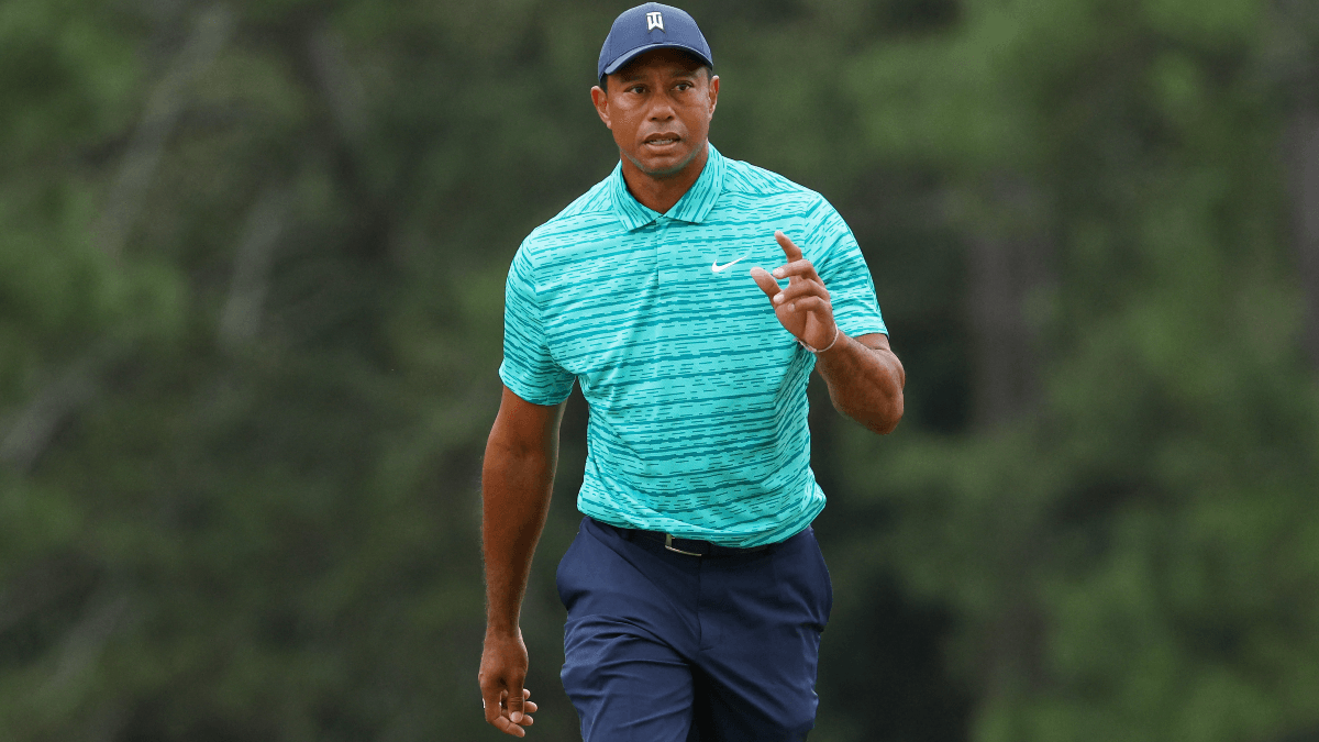Tiger Woods Makes 2022 Masters Cut to Extend Sportsbook Liability into Weekend article feature image