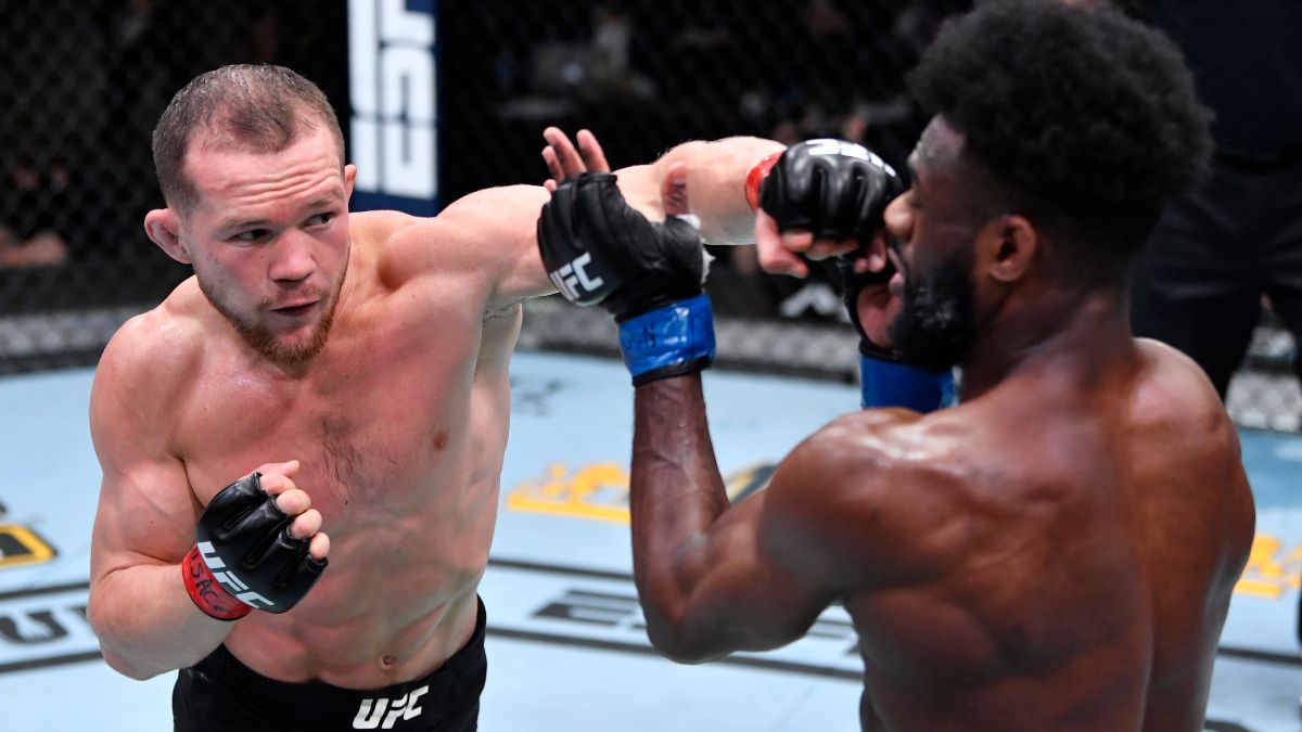 TJ Dillashaw gives his prediction for Aljamain Sterling and Petr Yan bantamweight title fight
