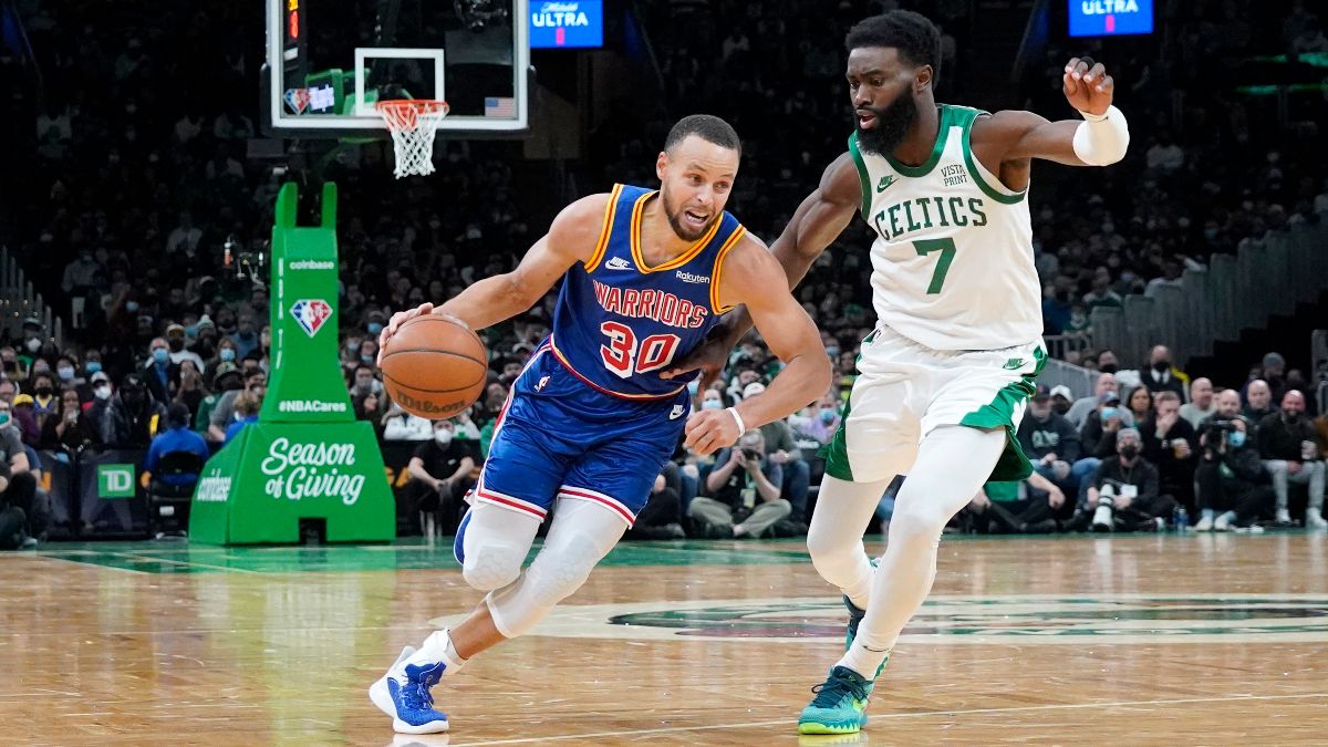 Golden State-Boston Odds, Promo: Bet $50, Win $200 if Curry Scores a Point! article feature image