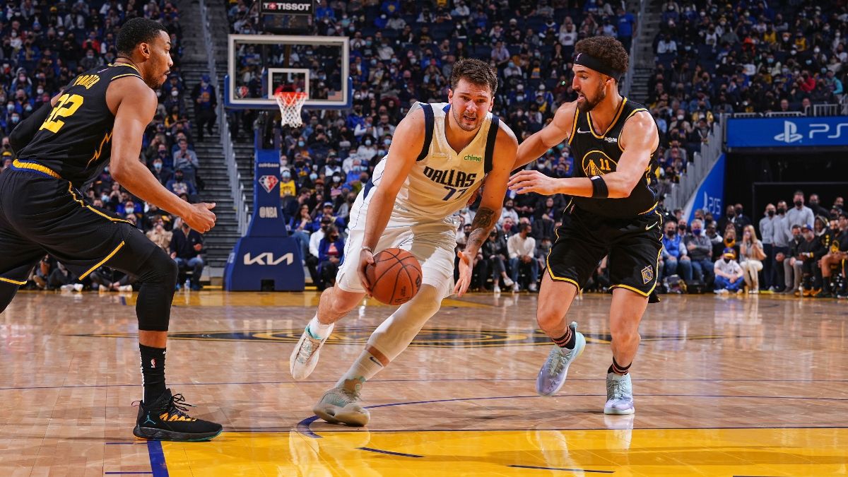 Mavericks vs. Warriors Single Game Parlay & Picks: 3 Bets for Game 1 of the Western Conference Finals (May 18) article feature image